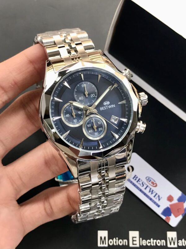 BESTWIN Original Watch-Silver Chain - Image 3