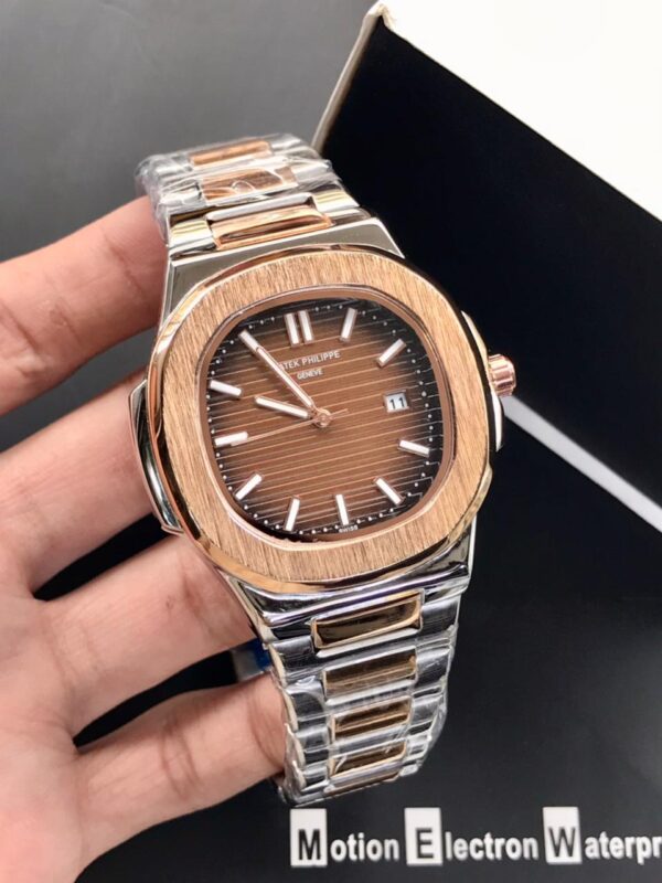 PATEK PHILIPPE Men's Watch- Brown