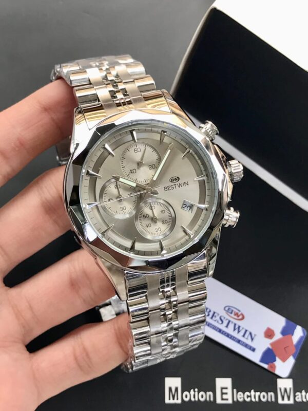 BESTWIN Original Watch-Silver Chain